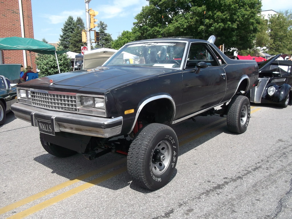 1987 Chevy El Camino 4X4 truck lifted a photo on Flickriver