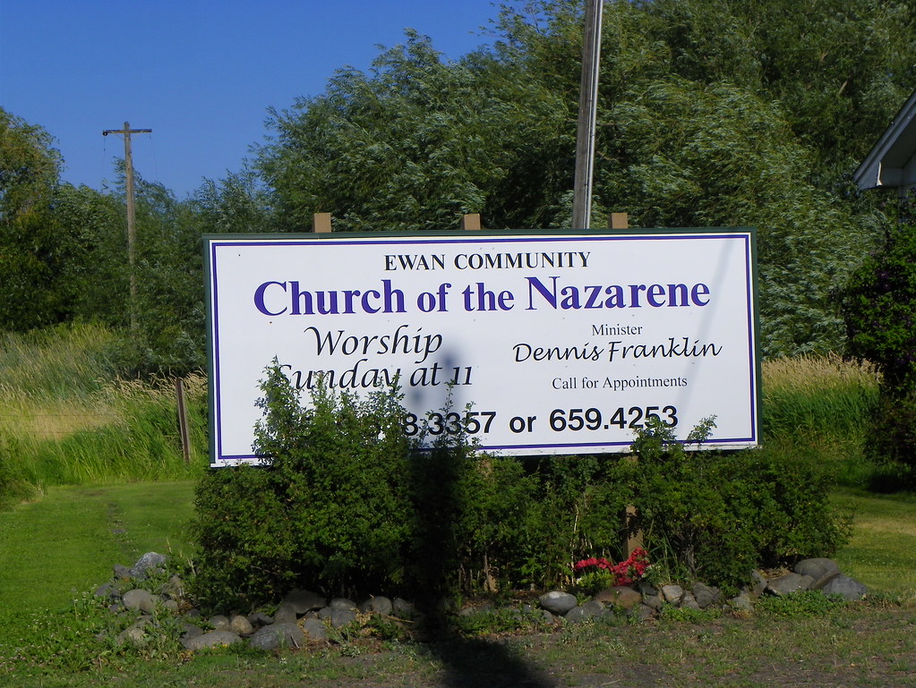 Ewan Community Church of the Nazarene Sign Ewan, Whitman C… Flickr