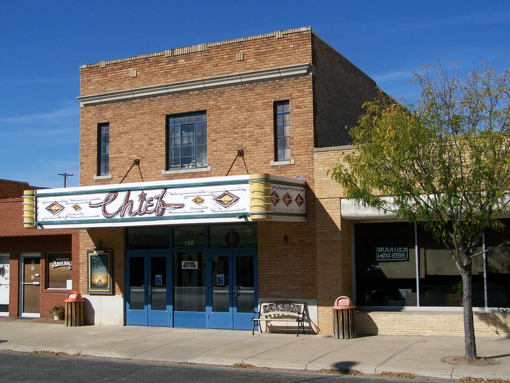 Chief Theater Coldwater KS nrhp 05000010 Built in 1928… Flickr