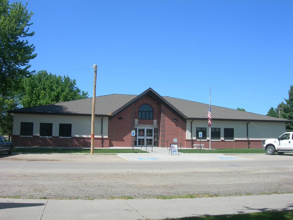 Thomas County Courthouse Thedford, Nebraska Constructed in… Flickr