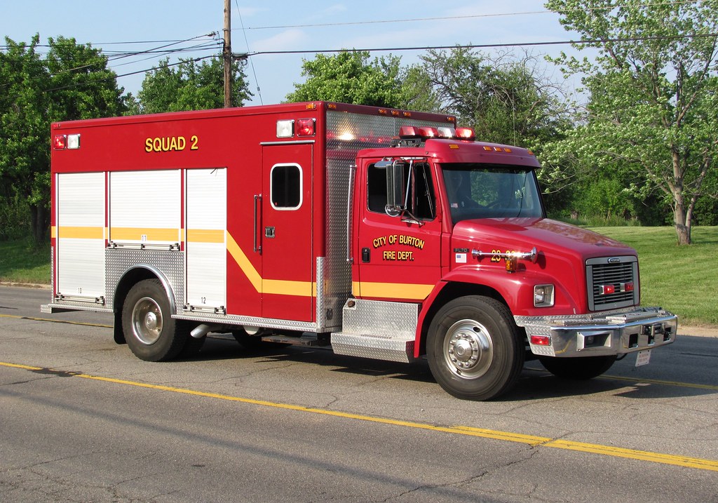 Burton, MI Fire Department Freightliner Squad 2332 of the… Flickr