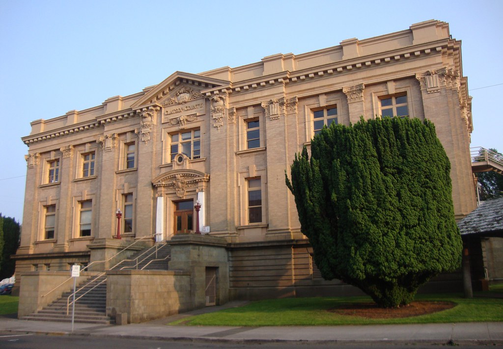 Clatsop County Courthouse (Astoria, Oregon) Built in Beaux… Flickr