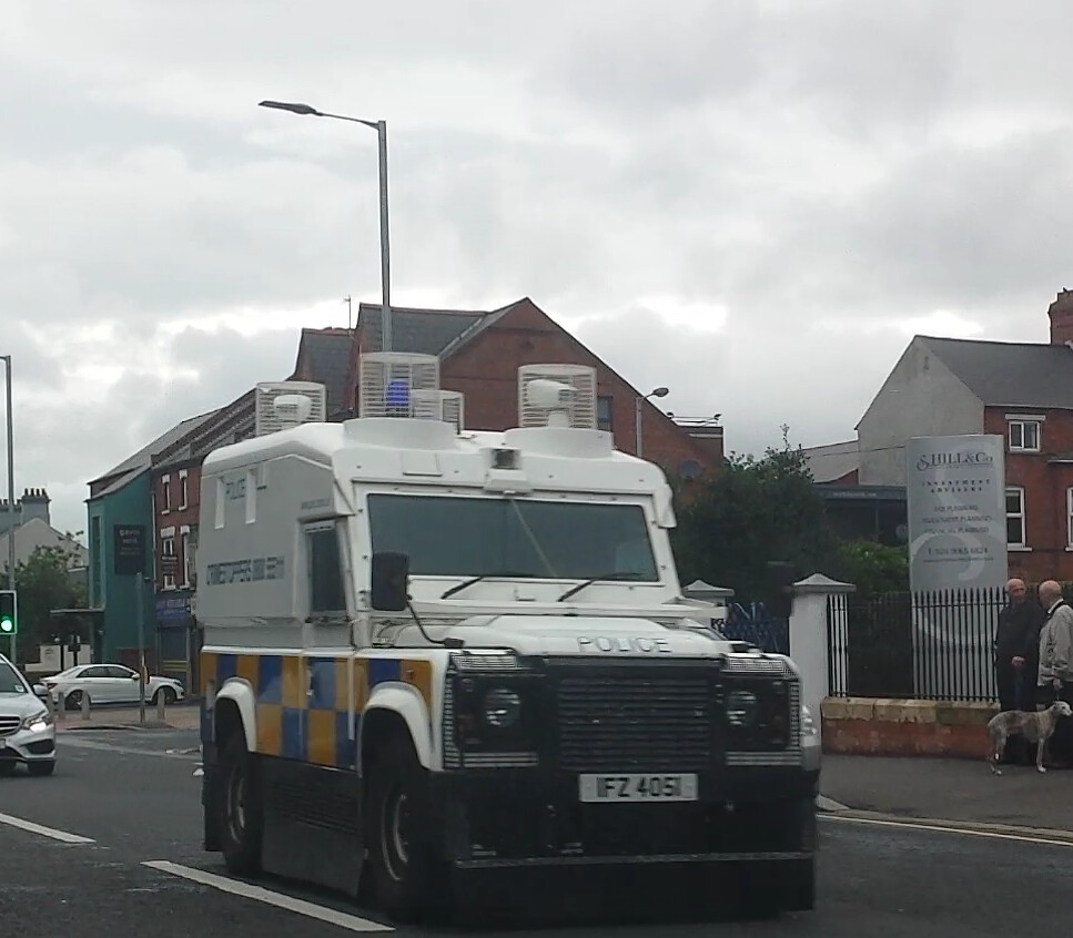 PSNI Penman Police Landrover NI999 Flickr