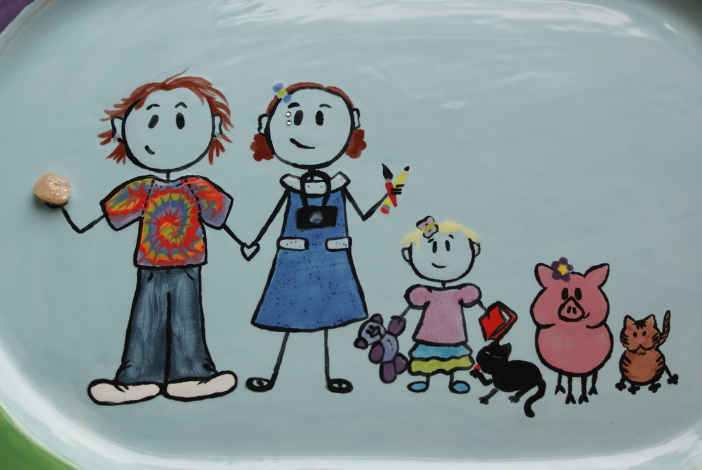 potterypaintfamily autumobile22 Flickr