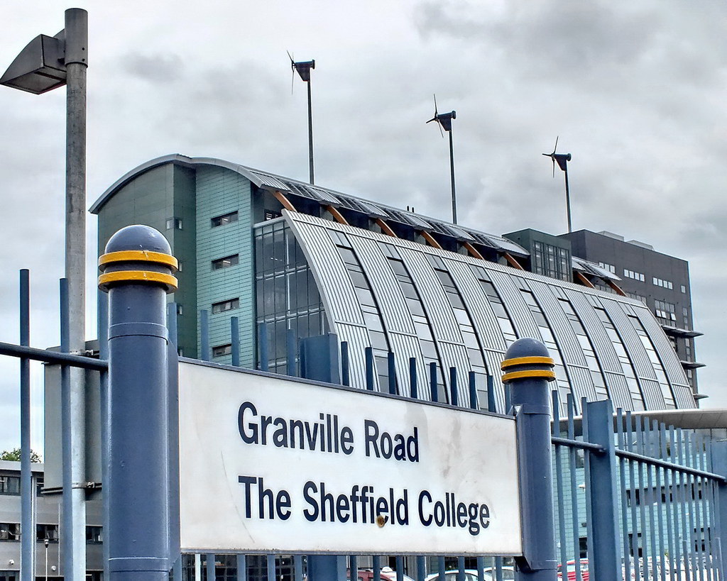 granville road the sheffield college Tram Stop Granvil… Flickr