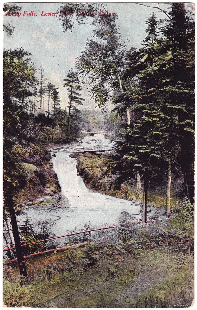 Amity Falls and Amity Creek Located in Lester Park. Duluth… Flickr