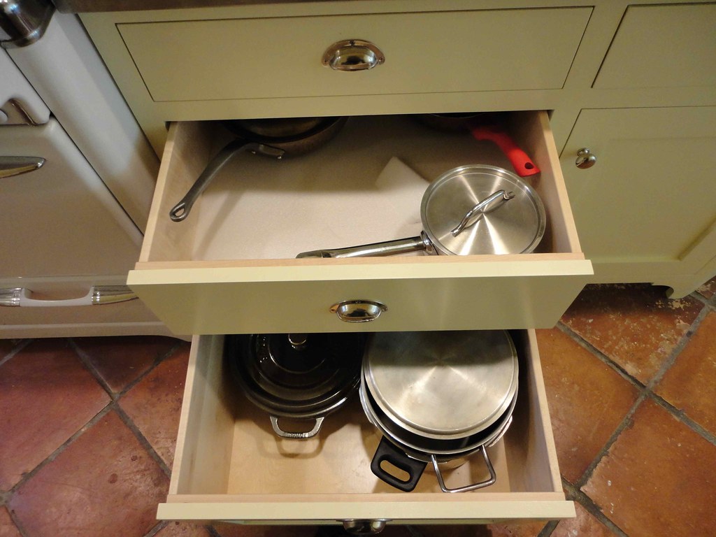 Drawers next to the stove Pots and Saucepans pqangela Flickr