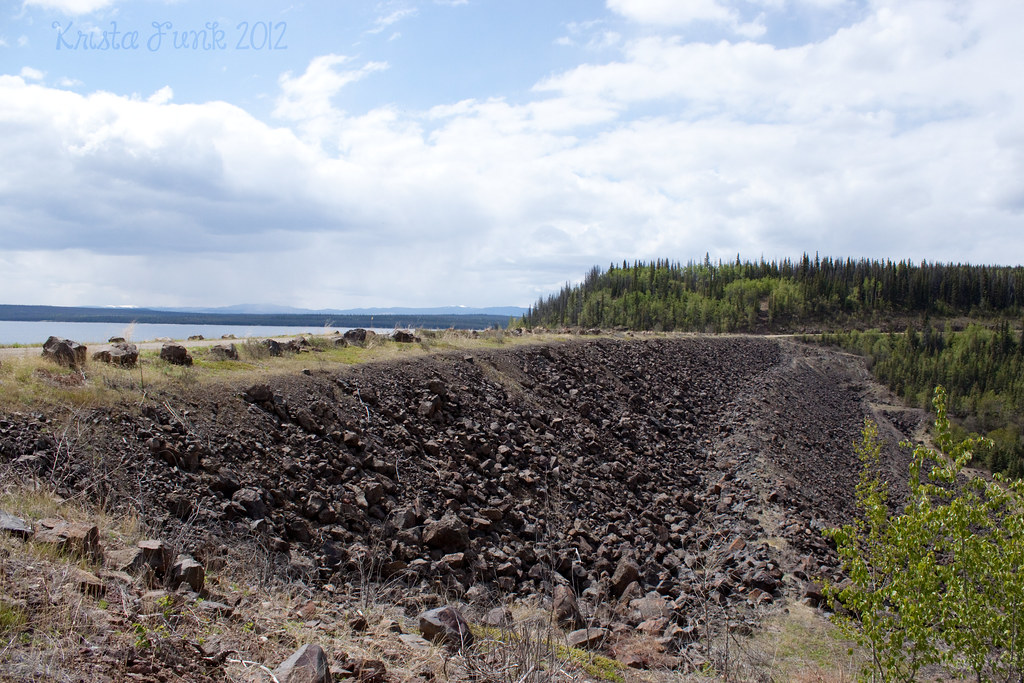Kenney Dam The dry side. Krista Funk Flickr