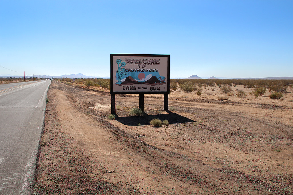 Sign, California City, California Western … Flickr