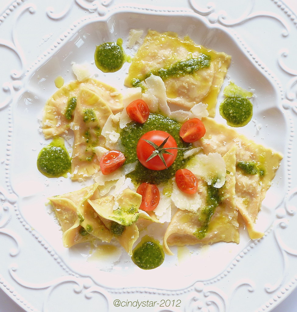 Ravioli Ripieni Di Pappa Al Pomodoro