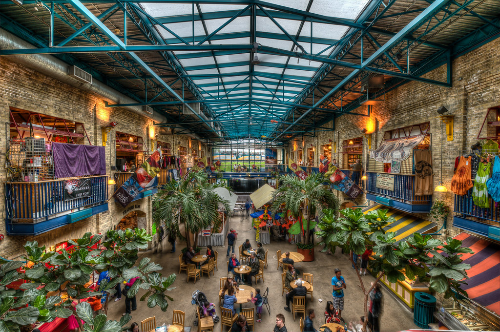 The Forks Market The popular Forks Market on the holiday M… Flickr