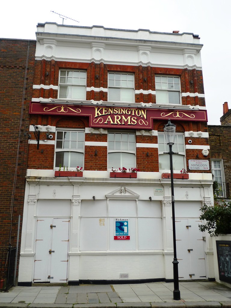 Kensington Arms, Kensington, W8 A closed and boarded pub i… Flickr