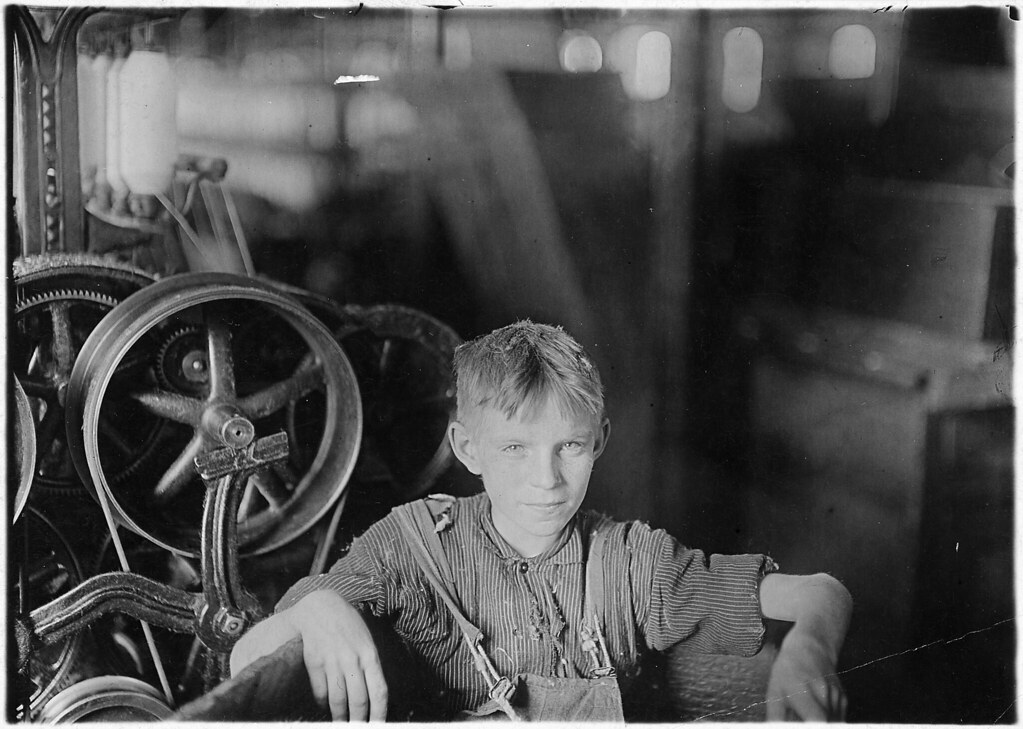 A Polish boy, Willie, who was taking his noon rest in a do… Flickr