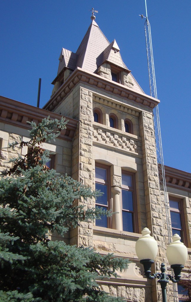 Summit County Courthouse Tower (Coalville, Utah) Built in … Flickr