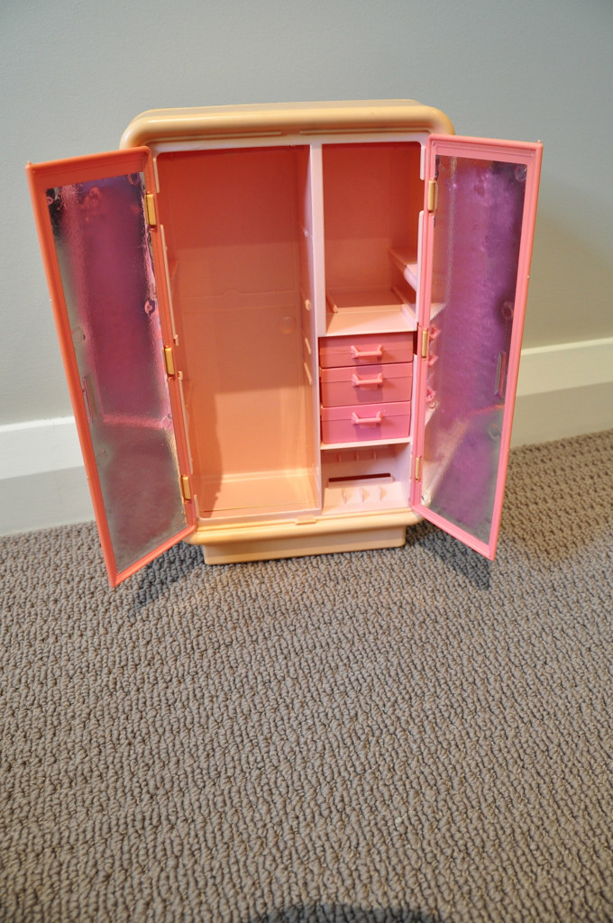 Vintage Barbie Dream Furniture Armoire A View Of The Armoi Flickr