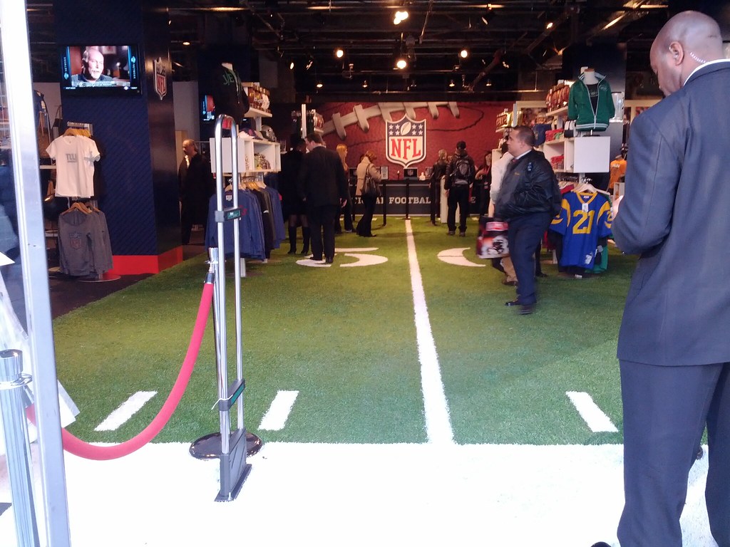 Nfl Store Nyc Synthetic Grass Flooring Installed By ATC Flickr