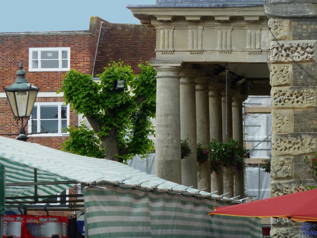 Salisbury Town Hall Portico The Doric Portico of Salisbury… Flickr