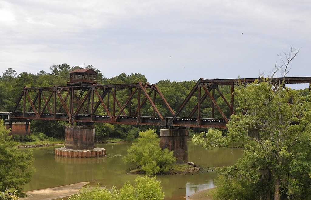 Lumber City, (1 of 3) I found this rusty old railr… Flickr