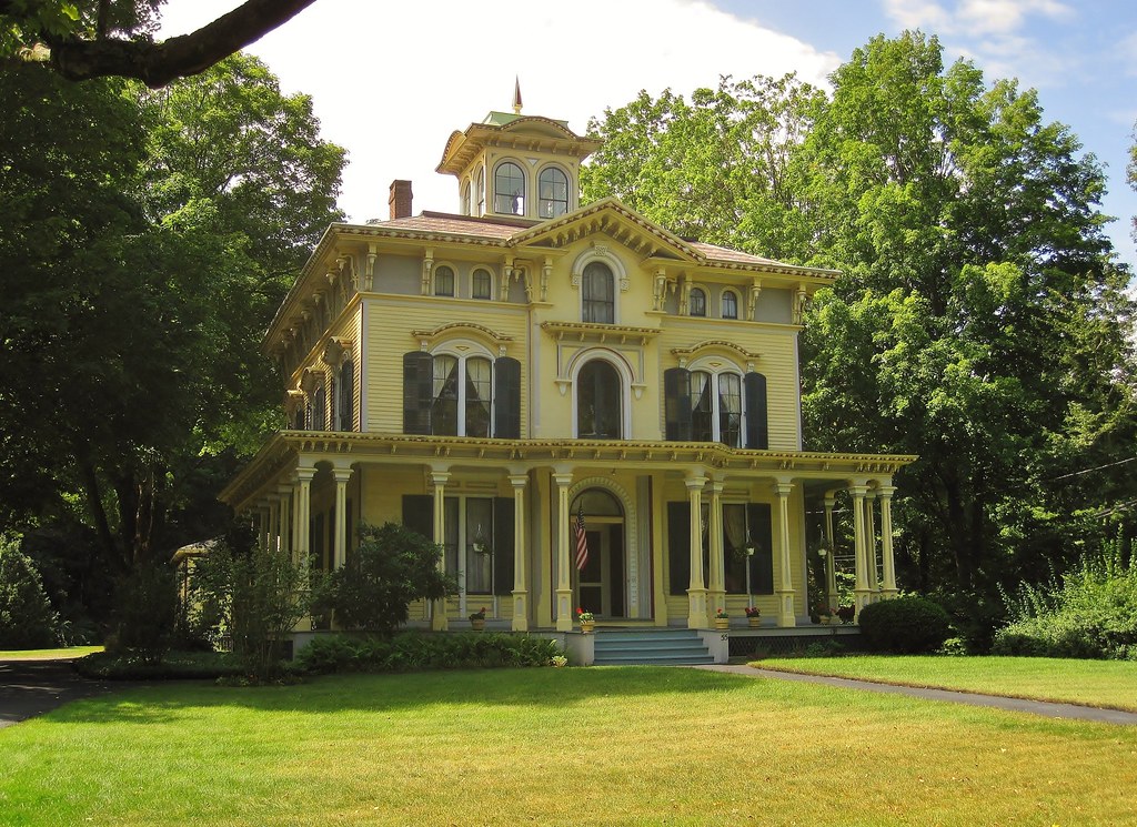 New Hartford, CT Philip E. Chapin House 55 Church St. 1867… Flickr