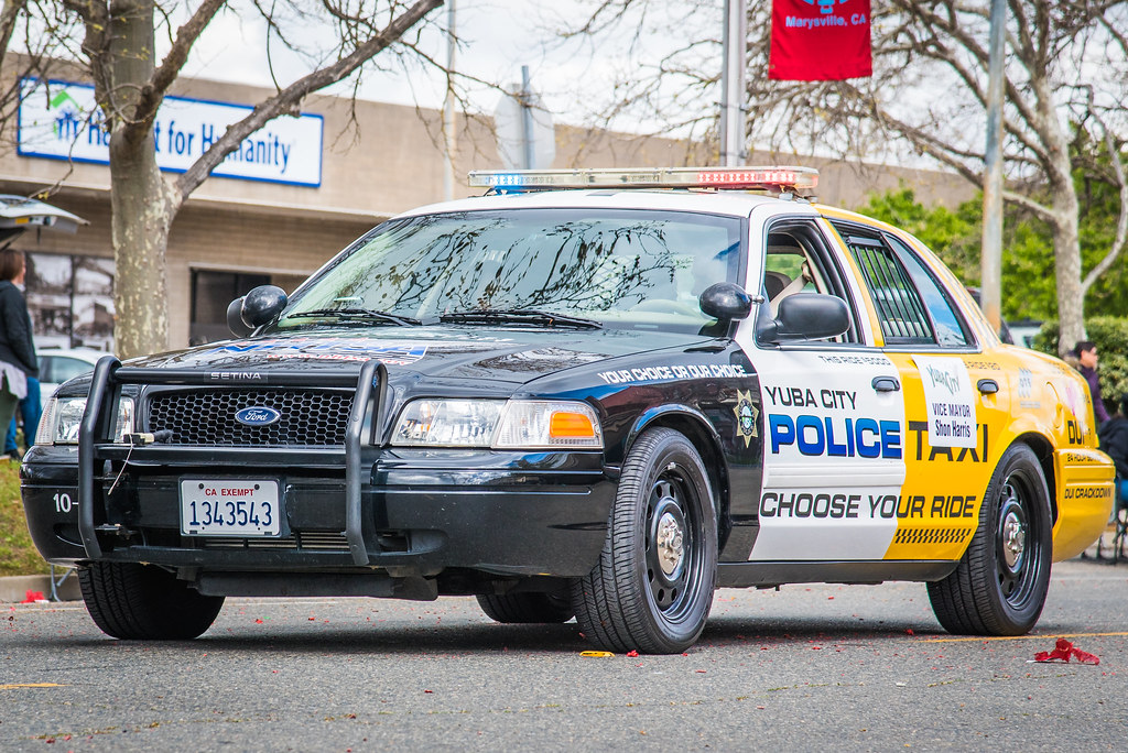 Yuba City Police Taxi 1 Bok Kai Parade, Marysville, CA, Ma… Flickr