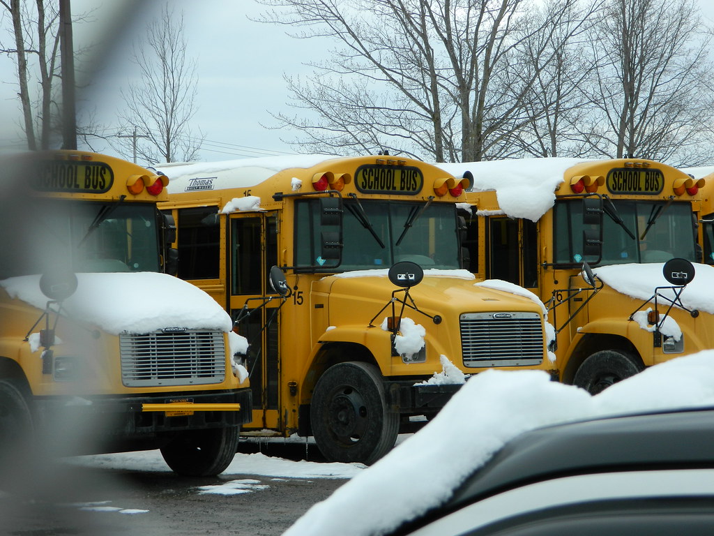 East Syracuse Minoa Central School District 15 Bus lot M… Flickr
