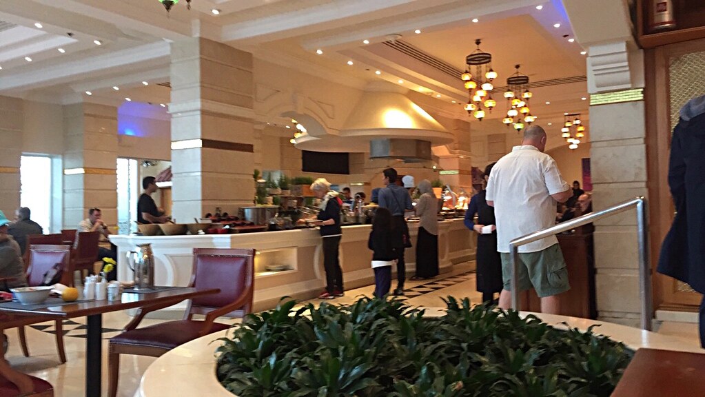 Buffet breakfast at Corniche, Doha Marriott Hotel, Qatar Flickr