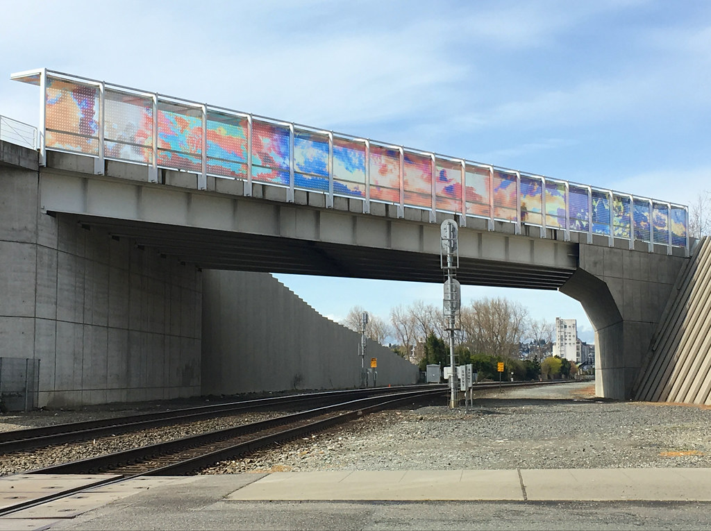 Mimi Gardner Gates Bridge in the Olympic Sculpture Park Flickr