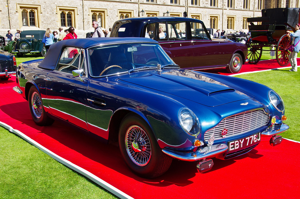 1969 Aston Martin DB6 Volante HRH Prince of Wales's car