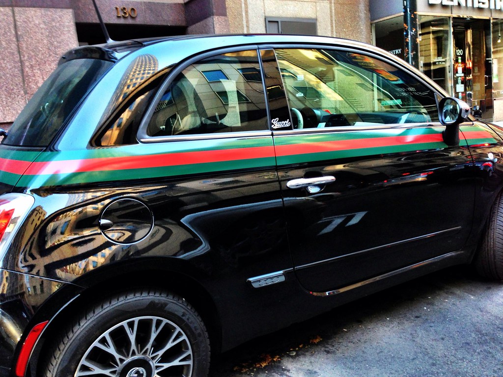 Fiat 500 Gucci edition The Fiat 500 Gucci edition Flickr