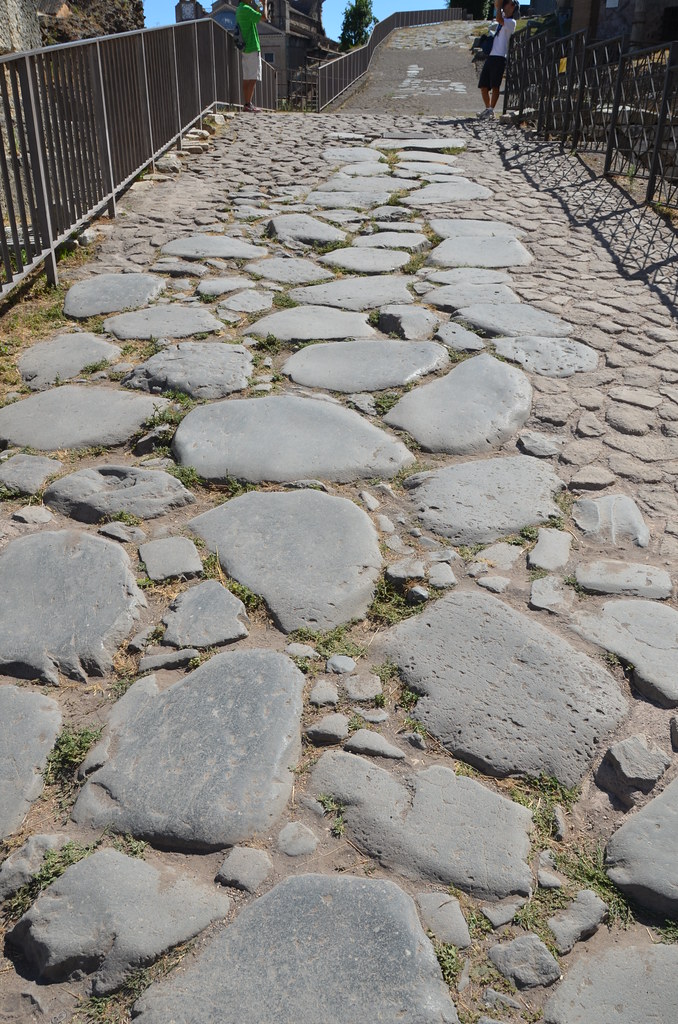 Roman paving stones Richard Mortel Flickr