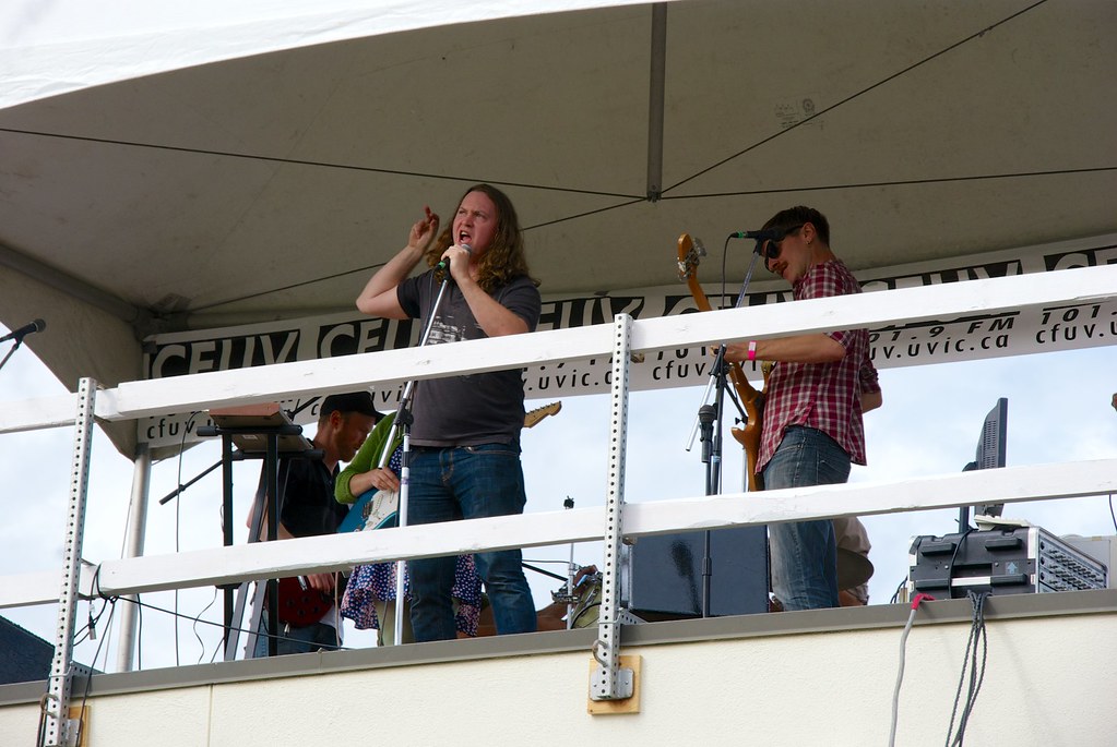 Music on the roof of the SUB UVic 50th Anniversary celebra… Flickr