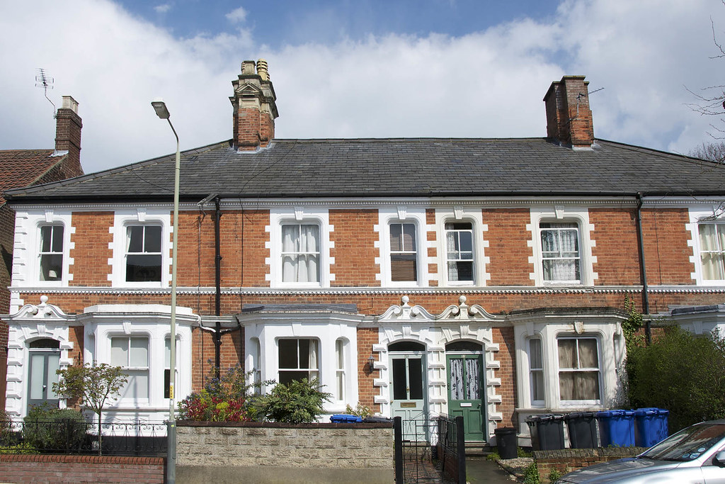 Terrace housing College Road, Norwich, Norfolk Housing by … Flickr