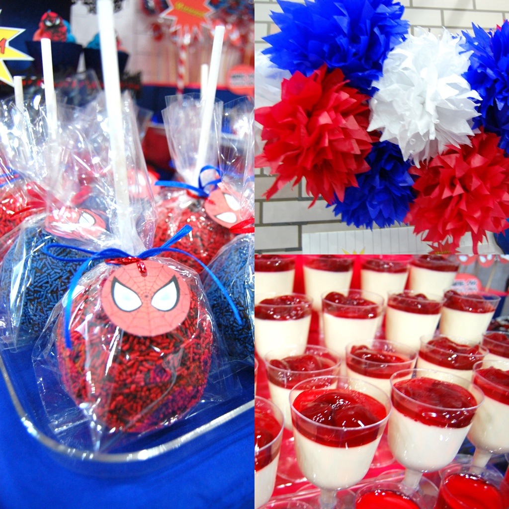 Xavi's The Amazing Spiderman Dessert table! a photo on Flickriver