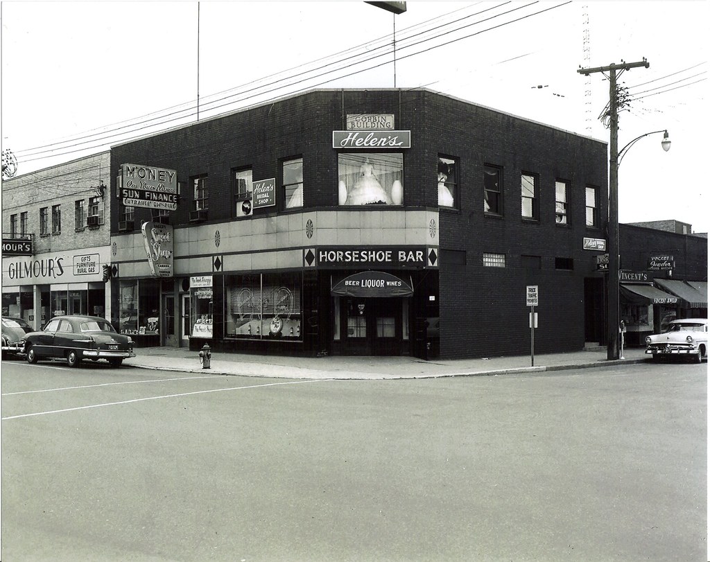 Horseshoe Bar + Pine, Warren, Ohio May 23rd, 1955 Great sh… Flickr