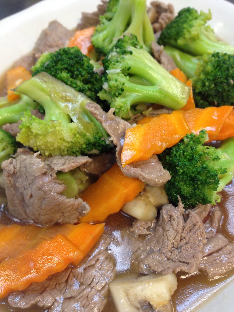 Beef Broccoli thaisweetbasil Flickr