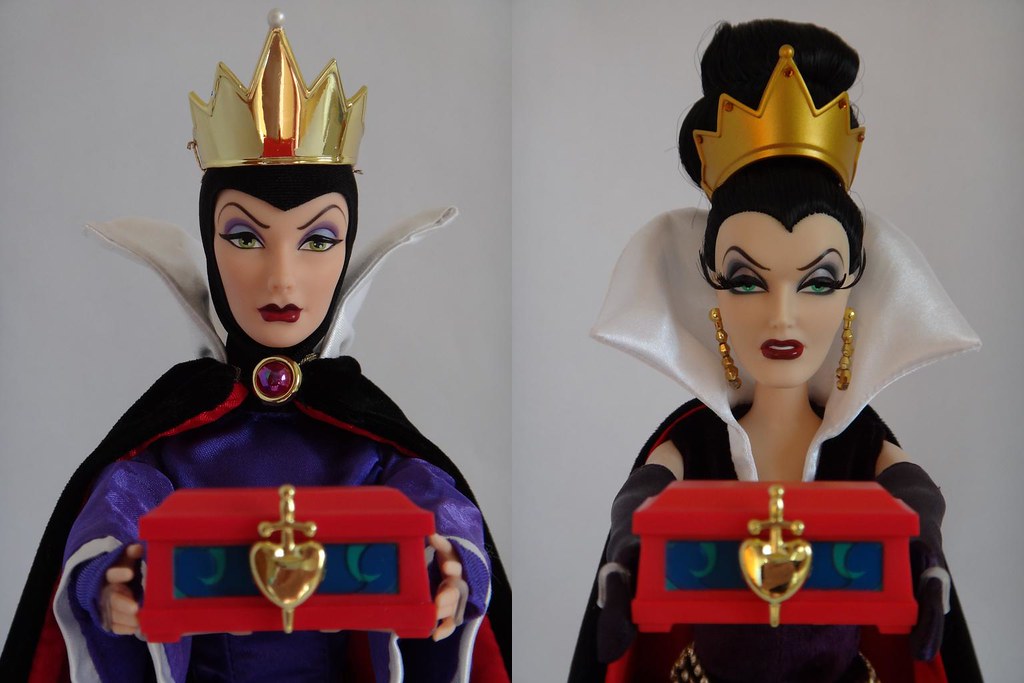 Disney Villains 1998 Evil Queen Doll Snow White Mattel Limited Edition