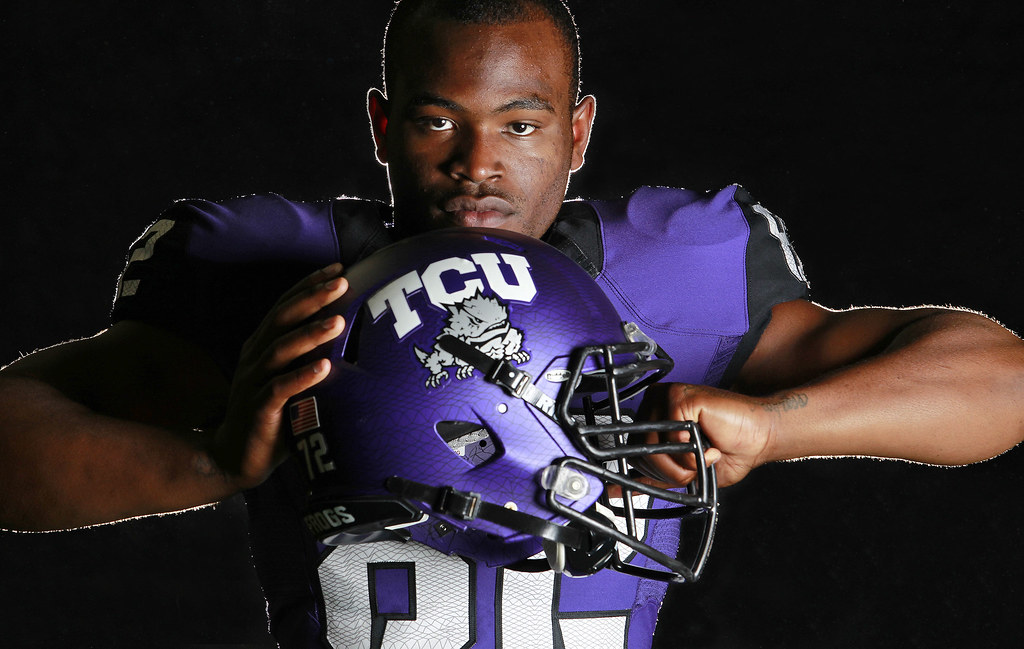 TCU Football Josh Boyce WR Josh Boyce, 82. Portraits of Te… Flickr