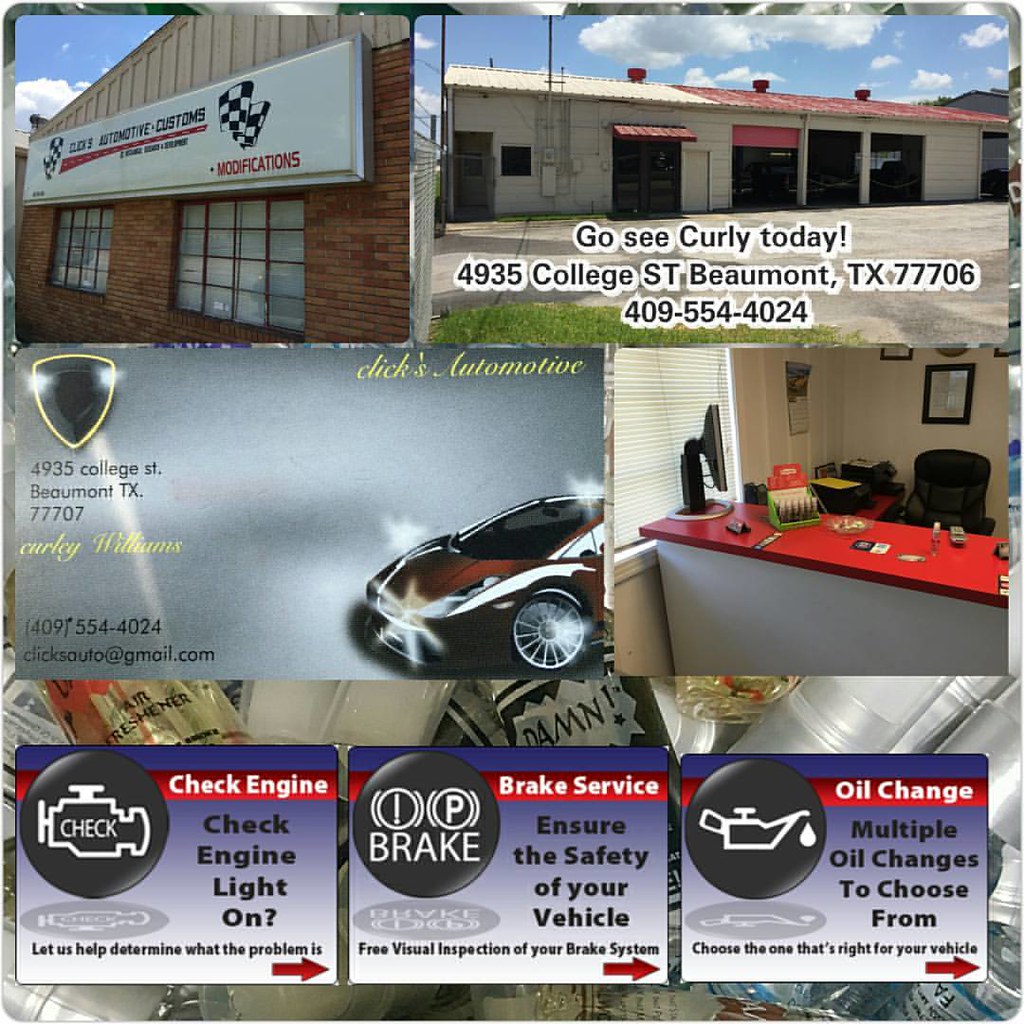 Visit Click's Automotive Customs for complete automotive r… Flickr