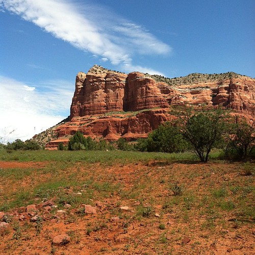 Red Rocks of Sedona One of the massive red sandstone rock … Flickr