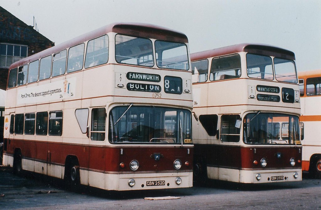 Bolton Transport 252 GBN252D Deliveries to the Bolton unde… Flickr