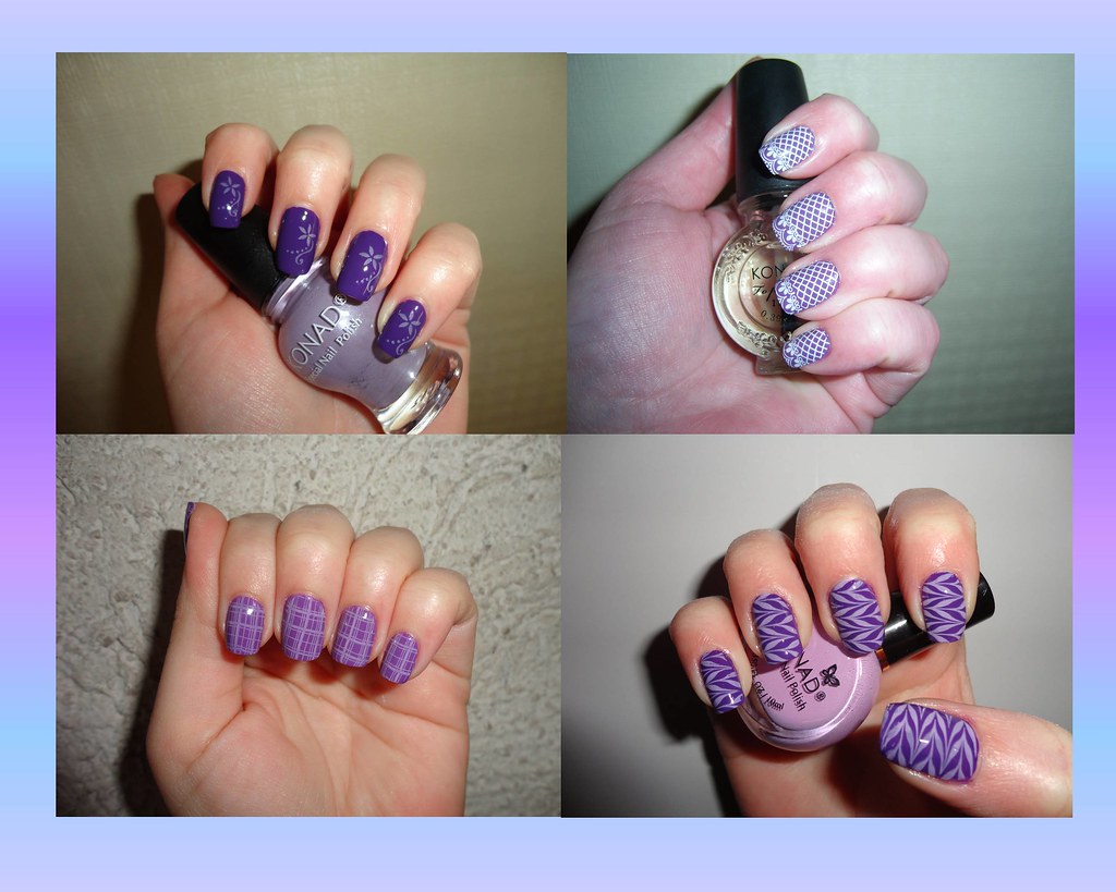 Konad Nails 1. Konad m4 2. Konas m57 3. Konad m60 4. K… Flickr