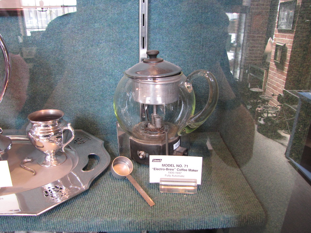 Coleman Model 71 ElectroBrew Coffee maker at the Coleman … Flickr