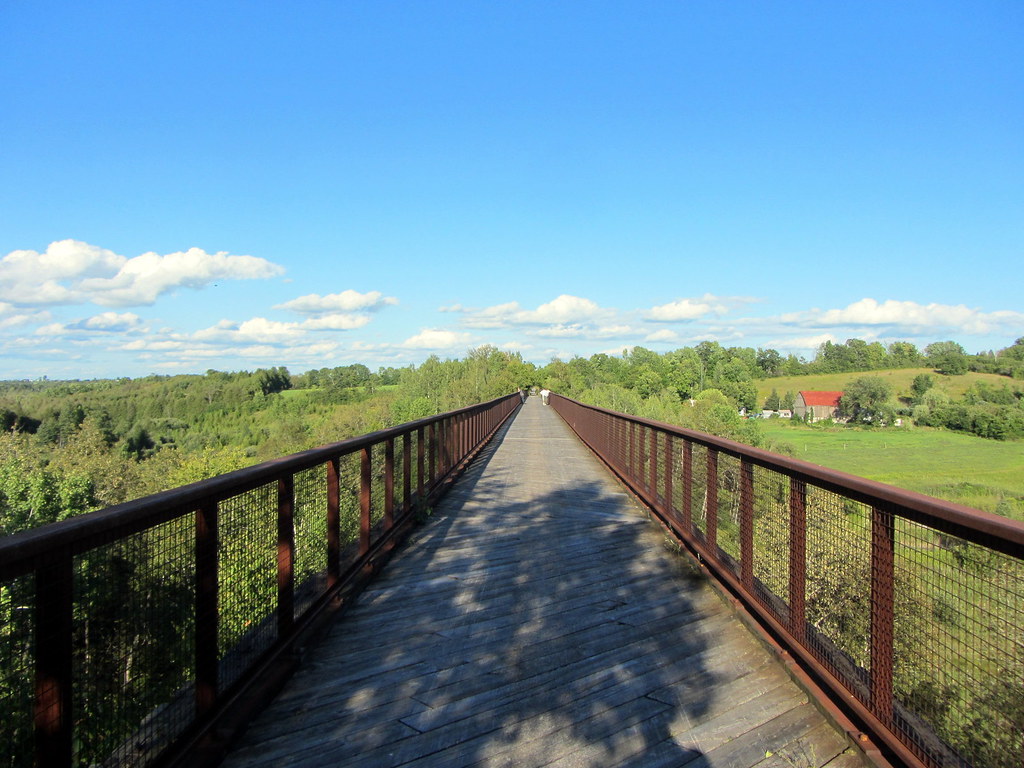 Rail trail trestle Between Omemee and Peterborough Sean Marshall