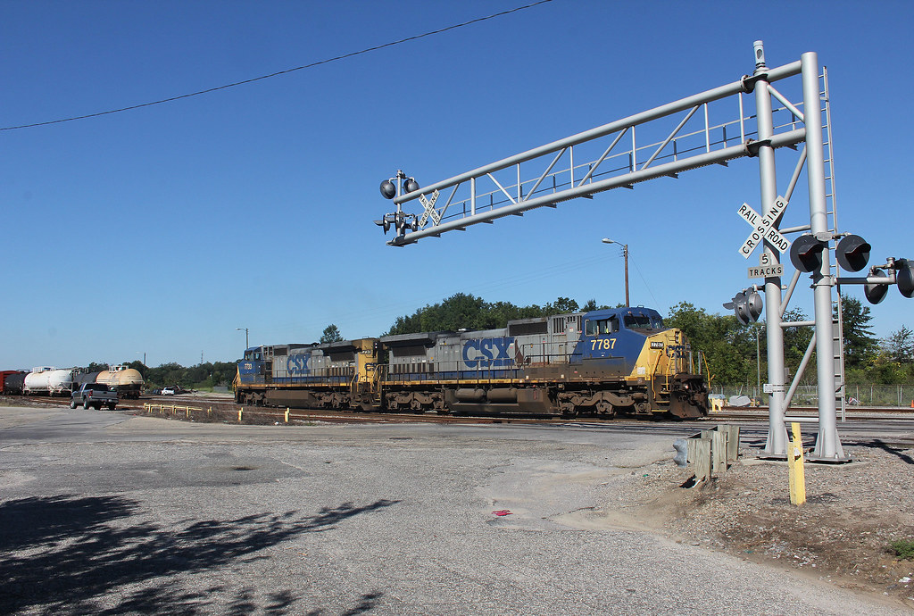 CSX in Sumter, SC (4) CSX Columbia to Sumter turn has drop… Flickr