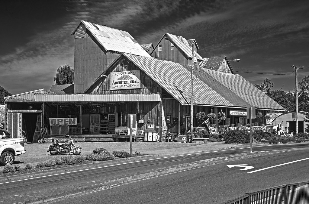 Aurora Mills Architectural Salvage, Aurora, Oregon, The st… Flickr