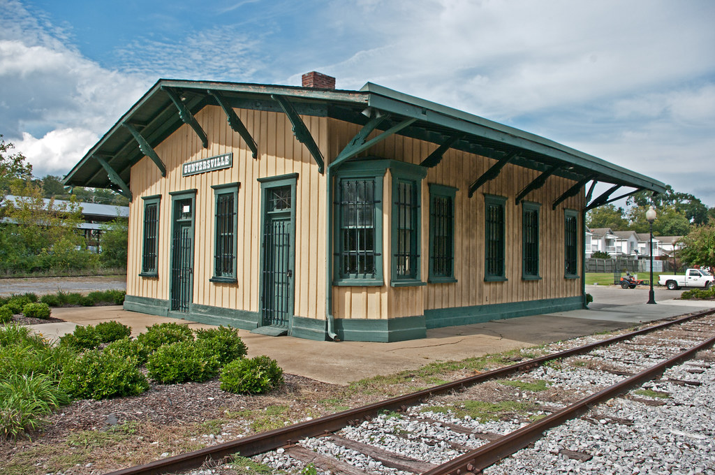 Guntersville, AL train station Built by Nashville, Chattan… Flickr
