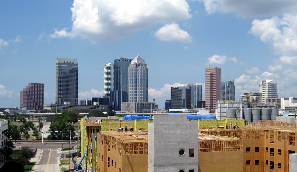 Tampa Channelside Downtown Tampa Skyline Jared Flickr