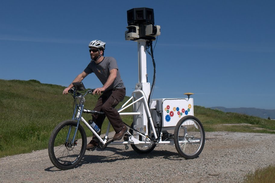 Google Street View trike The trike captures 360degree ima… Flickr