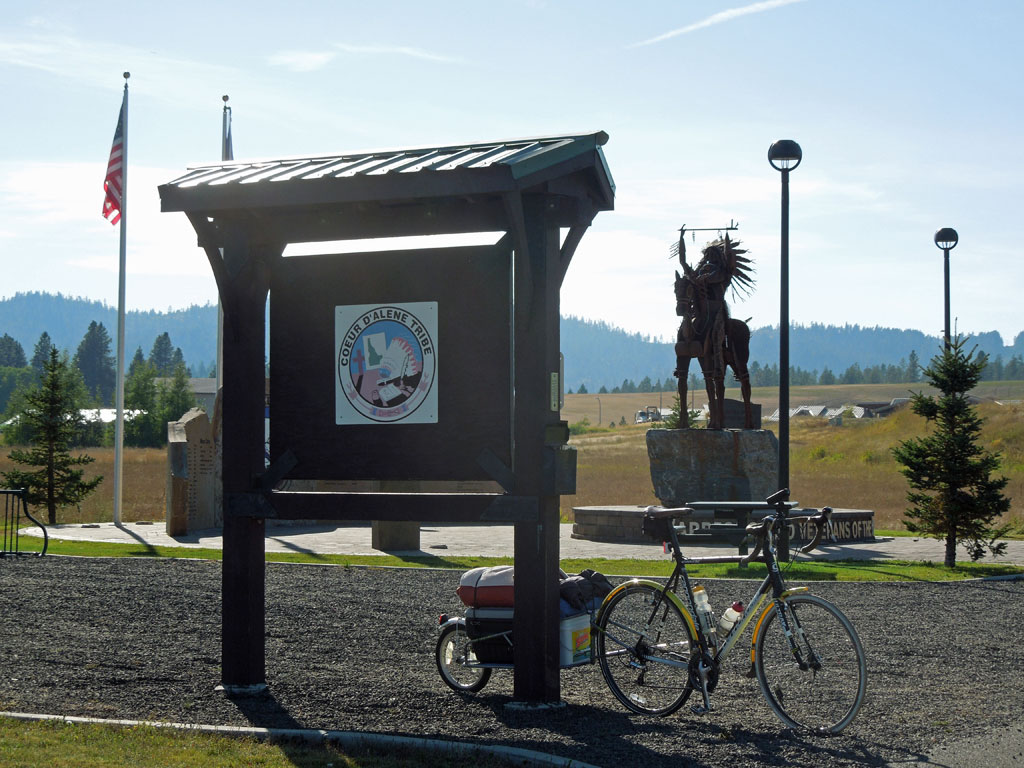 BikeVac120912h West end of Coeur d'Alene Trail, Plummer, I… Steve