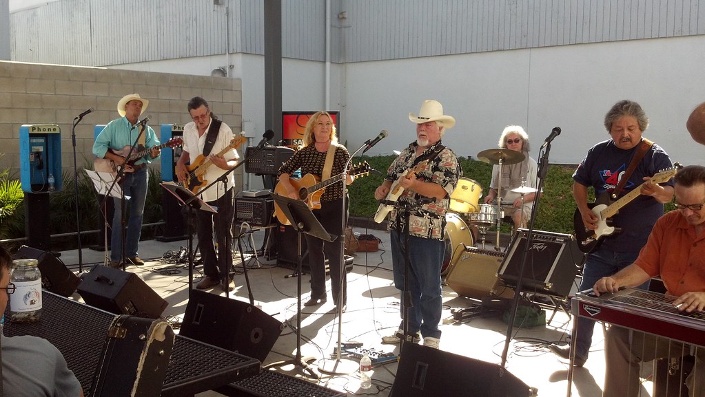 Ontario, California Live music kept the crowd engaged. Truckload